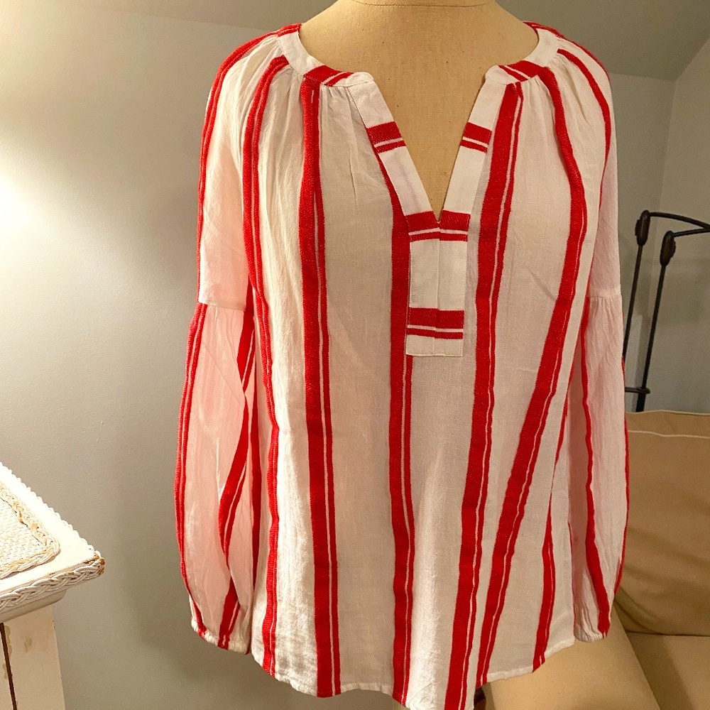GAP Striped Top/Tunic (XS)